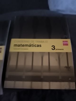 Cuaderno de matemáticas. 3 Primaria, 3 Trimestr...