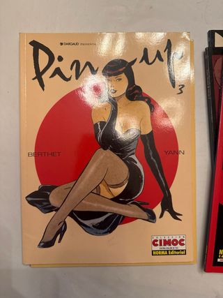 PIN UP 6 álbumes europeos