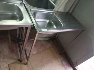 Pila Acero Inox. Bajo Barra  Escurridor 658746091