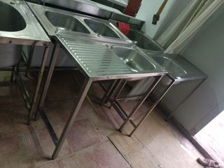 Pila Acero Inox. Bajo Barra  Escurridor 658746091