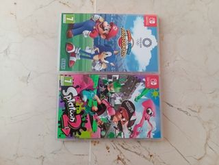 Nintendo Switch con 2 juegos