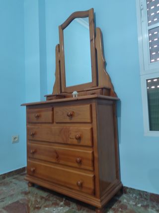 Cajonera tocador de madera