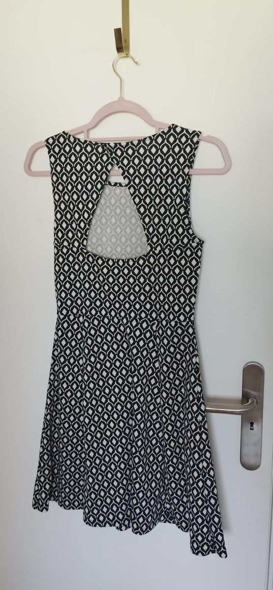 Vestido estampado geométrico