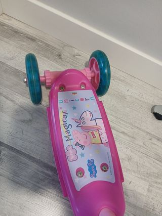 Patinete infantil 3 ruedas Peppa Pig