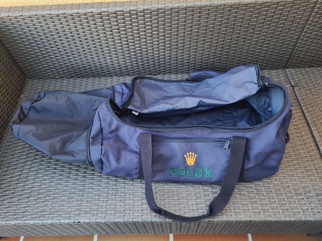 Bolsa de deporte azul Rolex