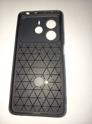 Funda protectora Xiaomi redmi note 14 5G negra