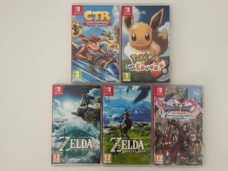Nintendo Switch + 5 juegos