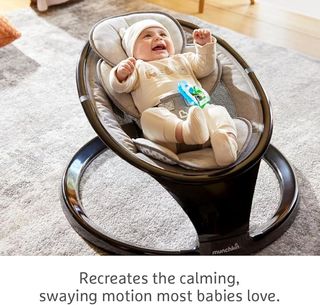 Silla Mecedora Eléctrica Bebé Munchkin Negro