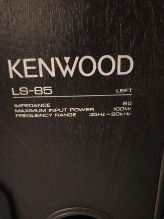 Altavoces Kenwood LS-85 100W 8 Ohms