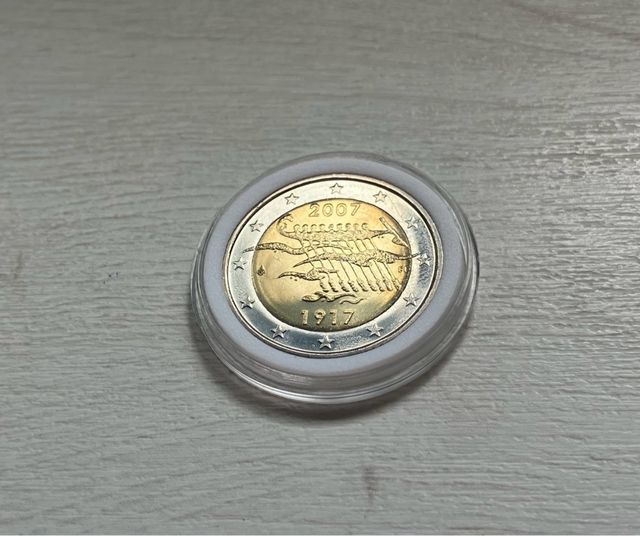 Moneda 2 Euros Finlandia 2007