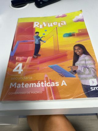 Matemáticas A. 4 Secundaria. Revuela. Comunidad...