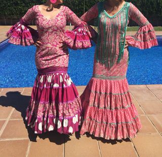 Traje de flamenca 