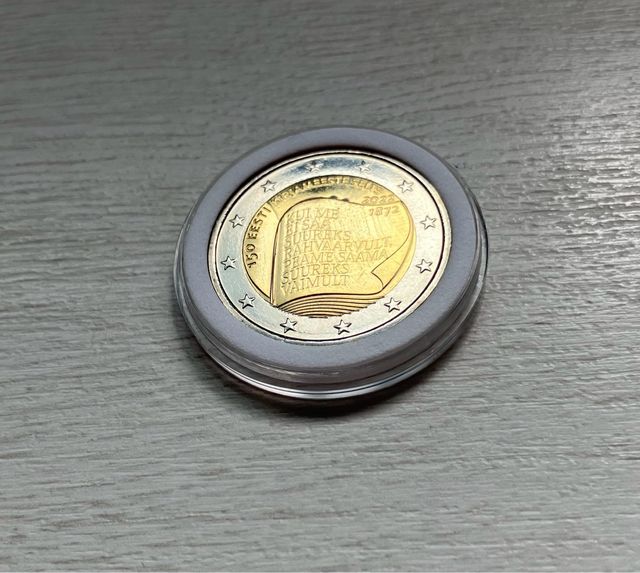Moneda 2 euros Estonia 2022