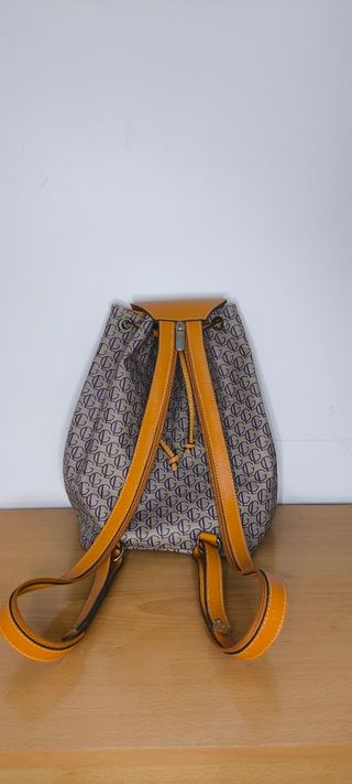 Mochila de tela con estampado GG