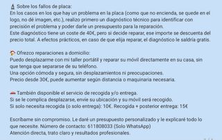 Reparación iPhone, Samsung, cualquier marca