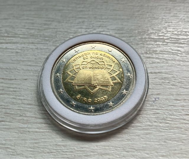 Moneda 2 euros Eire 2007