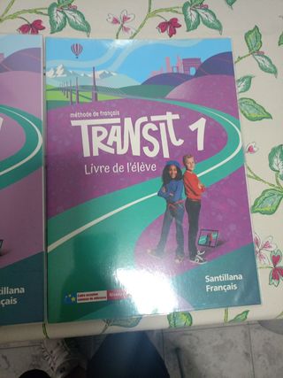 Libro de francés Transit 1 - 1º ESO