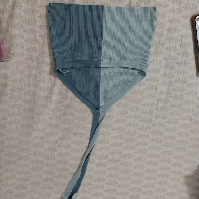 Top Halter Pull&Bear Azul