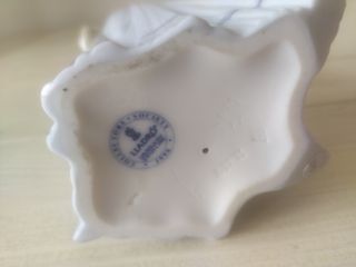 Figura Lladro Niña con Flores