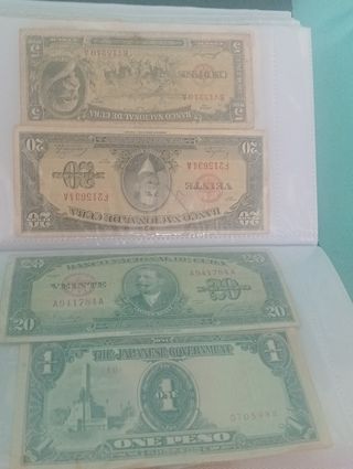 Billetes antiguos de todos los paises
