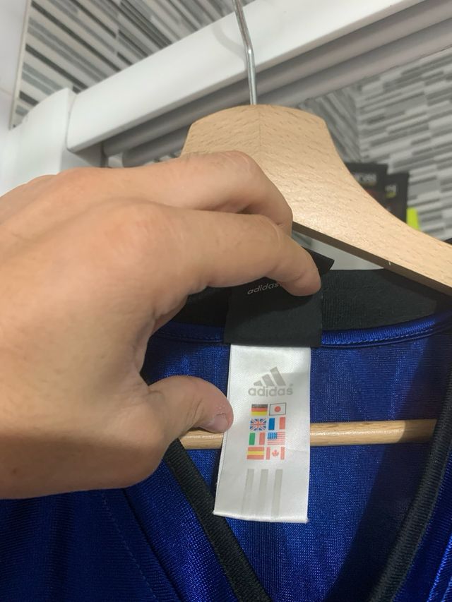 Camiseta Adidas Vintage 90s Azul