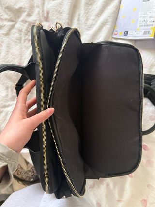 Bolso Negro y dorado