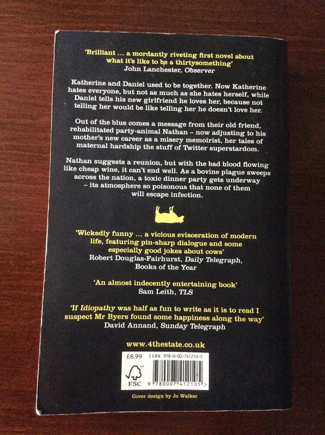 IDIOPATHY - LIBRO DE HUMOR - ESCRITO EN INGLES