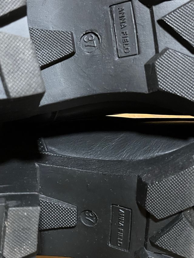 Botas Anna Field negras con cremallera