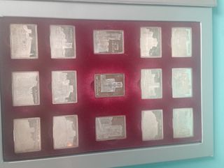 Colección Medallas Castillos de Extremadura 