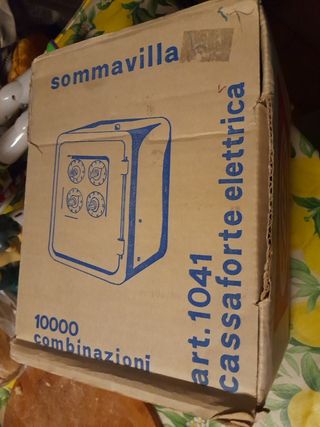 Cassaforte gioco vintage Sommavilla