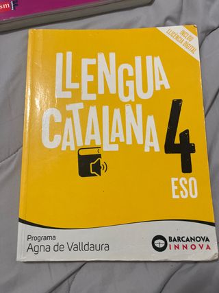 Agna de Valldaura 4 ESO. Llengua catalana: Novetat
