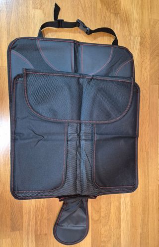 Protector de asiento de coche negro