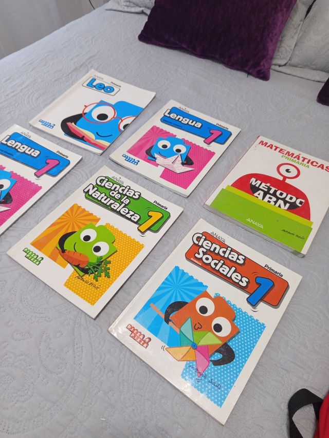 Libros primaria Anaya
