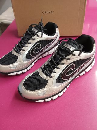 Zapatillas Cruyff Mujer Negro y electric