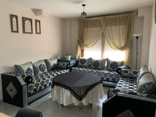 Salón Marroquí Negro y Blanco