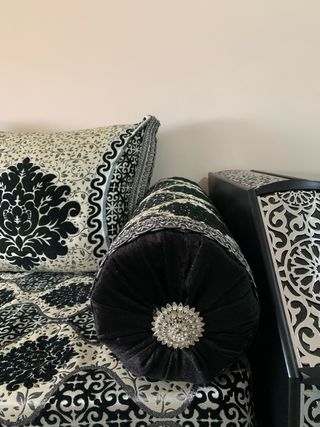 Salón Marroquí Negro y Blanco