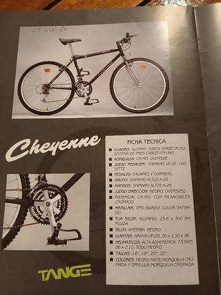 Bicicleta Montaña Amerbik Cheyenne 1993