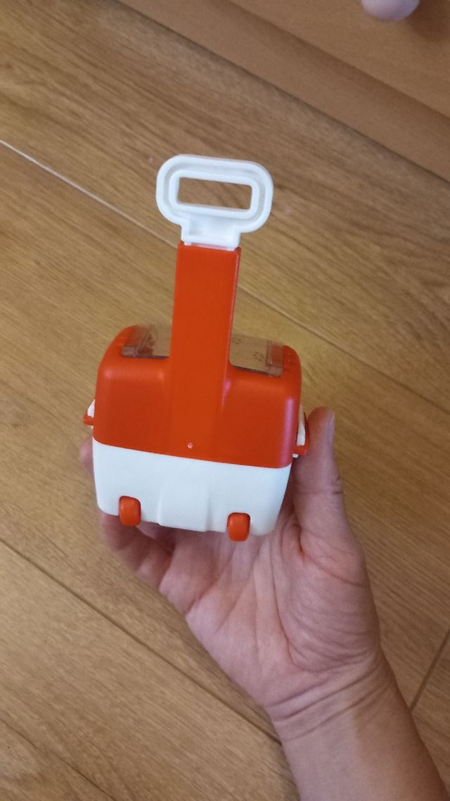 Maleta Viaje Nancy Roja y Blanca