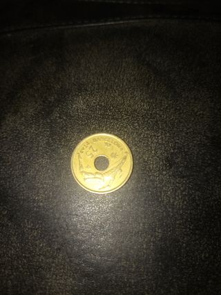 25 pesetas 1991