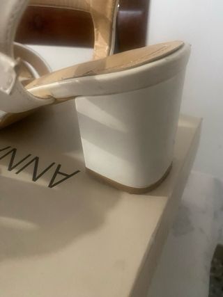 Sandalias Anna Field Blancas Novia