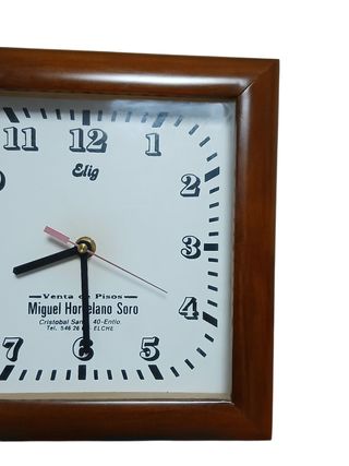 Reloj de pared vintage Miguel Hortelano Soro