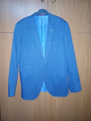 Chaqueta americana azul