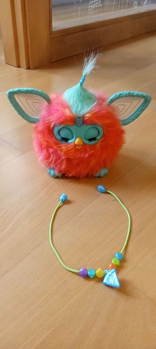 Furby Juguete Interactivo Naranja y Turquesa