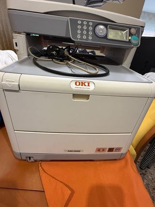 Impresora Multifunción Oki M350 Beige/Gris