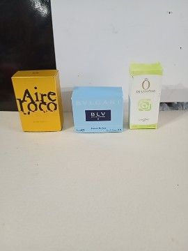 Lote de 3 mini perfumes