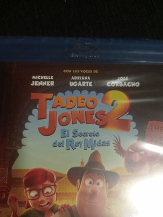 Tadeo Jones 2. blu ray disc