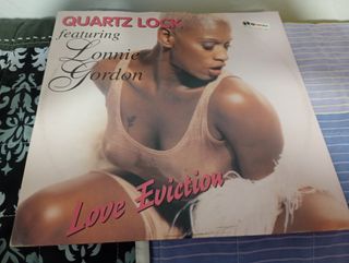Vinilo Quartz Lock vs Lonnie Gordon -Love Eviction