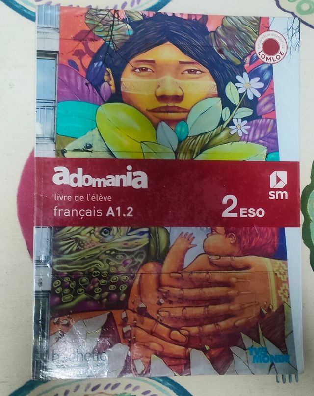 Français. 2 Secundaria. Adomania