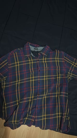 Camisa Tommy Hilfiger a cuadros azul