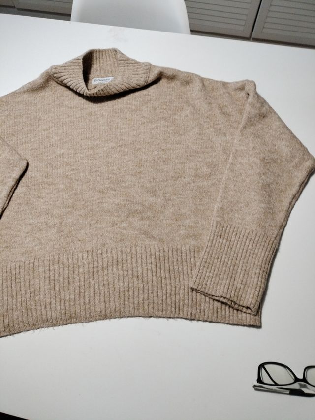 Jersey Stradivarius Beige Talla S